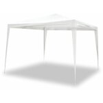 Tonnelle blanche amovible 3x3m + sac de transport. jardin, plage, terrain, terrasse