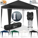 Tillvex tonnelle de jardin 3 x 3 m pliable bleu tente pliante de jardin à hauteur réglable auvent pliable ... Tillvex tonnelle de jardin 3 x 3 m pliable bleu tente pliante de jardin à hauteur réglable auvent pliable ...