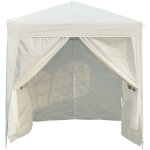 Mh - tonnelle tente de rception miami blanche 2 x 2 x 2. 55m