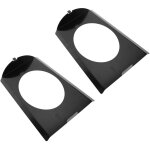 Tonysa 1 paire de supports de haut - parleur derri�re le si�ge, coin de cabine en acier 6x9 pouces pour ...