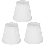 Tonysa 3 abat - jours clipon en tissu e14 abat - jour moderne en tissu pour lampe de table pour lustre ...