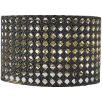 Tonysa abat - jour ovale en m�tal, abat - jour d�coratif ajour� pour table et sol e27 e14