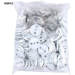 Tonysa badge  broches vierges, badge de bouton portable 44 mm / 1, 75 pouces pour la machine circulaire ...