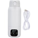 Tonysa bouilloire �lectrique de voyage sans fil 500ml, en acier inoxydable 316, petit chauffe - eau portable ...