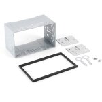 Tonysa cadre de lecteur dvd central 2 - din kit de garniture de fa�ade de navigation accessoire universel ...