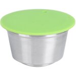 Tonysa capsules de caf� rechargeables r�utilisables en acier inoxydable, adapt�es � dolce gusto maker, ...