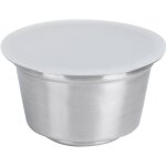 Tonysa capsules de caf� rechargeables r�utilisables en acier inoxydable, adapt�es � dolce gusto makerwhite ...