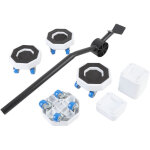 Tonysa chariot de dmnagement de meubles avec roulettes, roues pivotantes  360, ensemble lvateur ...