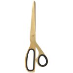 Tonysa ciseaux dor�s simplifi�s, ciseaux pratiques et modernes en acier inoxydable, �l�gants pour la ...