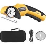 Tonysa ciseaux �lectriques sans fil, coupe - ongles �lectrique 4 v, ciseaux de couture �lectriques rechargeabl ...