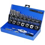 Coffret de tarauds et filières, 32 pièces kit de filetage m3 - m12 pour la création et la réparation ... Coffret de tarauds et filières, 32 pièces kit de filetage m3 - m12 pour la création et la réparation ...