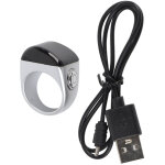 Tonysa compteur d'anneau intelligent �lectronique ip67 �tanche � l'eau affichage num�rique doigt rechargeable ...