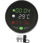 Tonysa compteur de temp�rature d'eau de moto � affichage num�rique led universel 9 - 24v, voltm�tre de ...