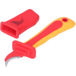 Tonysa couteau isol� pour �lectricien, r�sistance � haute tension, coupe antimagn�tique, type faucille ...