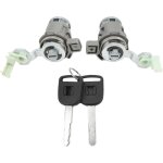 Tonysa cylindre de serrure de porte avant 72185 s9a 013, ensemble de barillet gauche droit avec 2 cls ...