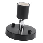 Tonysa e27 moderne vintage plafonnier mur mont� lampe ampoule titulaire douille 180 � rotation noir