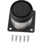 Tonysa ensemble de pieds de meubles en acier inoxydable, 8 pices, armoire ronde rglable pour canap, ...