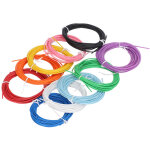 Filament stylo 3d, 10 couleurs 1, 75mm recharge 3d pen filament, pour fil stylo 3d - tonysa