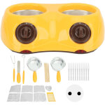 Tonysa fondui�re �lectrique pour chocolat, appareil de fonte, ustensile de cuisine � double cuve, 220 ...