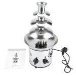Tonysa fontaine � fondue au chocolat, fabricant en acier inoxydable pour mariage � l'h�tel
