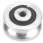 Tonysa guide de levage de c�ble m�tallique de roue � roulement haute r�sistance pour bloc de poulie (32 ...