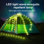 Tonysa guirlande lumineuse anti - moustiques led, lampe anti - insectes volants pour camping en plein ...
