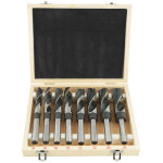 Tonysa jeu de forets h�lico�daux hss 8 pi�ces, grand foret industriel trait� thermiquement