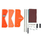 Tonysa kit de coupe - bouteille, outil de coupe de bricolage, tige de support en acier inoxydable, roue ...