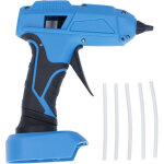 Tonysa kit pistolet � colle chaude sans fil 100w, puissance �lectrique haute temp�rature avec 5 b�tons, ...