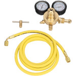 Tonysa kit de test de r�gulateur et manom�tre de pression d'azote avec raccords d'entr�e et de sortie ...
