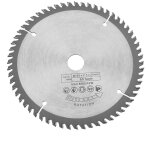 Tonysa lame de scie circulaire argent�e tct 165 mm pour la coupe du bois, 60 dents + 1 bague de r�duction ...