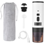 Tonysa machine � caf� � capsules �lectrique portable, machine � caf� de voyage de camping, machine � ...