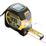 Tonysa - mesure de ruban laser télémètre laser 60 m 3 in1 5m mètre de bande règle affichage lcd avec ... Tonysa - mesure de ruban laser télémètre laser 60 m 3 in1 5m mètre de bande règle affichage lcd avec ...