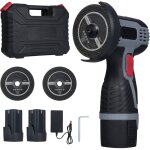 Tonysa meuleuse d'angle sans fil, mini meuleuse �lectrique, avec 2 batteries 16, 8 v 1500 mah et disque ...