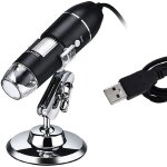 Microscope numrique usb 50x  1600x, avec support en mtal compatible avec windows 7 8 10 linux mac ...