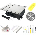 Tonysa - min scie circulair de table, scie circulair sur table 5000 tr / min angle rglable profondeur ...