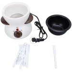 Tonysa mini ensemble de fondue lectrique avec 10 fourchettes  tremper pot  fondue au chocolat pot ...