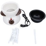 Tonysa mini ensemble de fondue �lectrique avec 10 fourchettes � tremper pot � fondue au chocolat pot ...