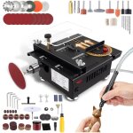 Tonysa - mini scie de table 100 w, scie sur table 6000 tr / min angle réglable profondeur de coupe de ... Tonysa - mini scie de table 100 w, scie sur table 6000 tr / min angle réglable profondeur de coupe de ...