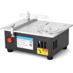 Tonysa mini scie  table, moteur 96 w, rglage  7 vitesses, peut couper jusqu' 14 mm de planche, convient ...