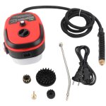 Tonysa nettoyeur vapeur portatif, nettoyeur vapeur haute temprature multi - usages avec 3 ttes de brosse, ...