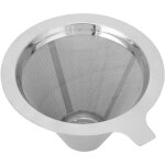 Tonysa outil de filtrage de goutteur de tasse de filtre de caf� de m�nage d'acier inoxydable