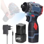 Tonysa perceuse visseuse devisseuse sans fil 16. 8v, avec 2 batterie 1. 3ah, 45nm, 23 + 1 réglages de ... Tonysa perceuse visseuse devisseuse sans fil 16. 8v, avec 2 batterie 1. 3ah, 45nm, 23 + 1 réglages de ...