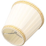 Tonysa petit abat - jour � pince sur table, abat - jour en tissu rustique moderne pour appliques murales, ...