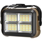 Tonysa projecteur led rechargeable, lampe led portable avec panneau solaire, 4 tempratures de couleur ...