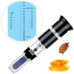 Réfractomètre hydromètre avec atc, réfractomètre brix 58?90 % mesure de la teneur en sucre dans les fruits, ... Réfractomètre hydromètre avec atc, réfractomètre brix 58?90 % mesure de la teneur en sucre dans les fruits, ...