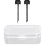 Tonysa remplacement d'aiguille d'aiguille en acier de tungstne de tiges d'lectrode de 2 pices pour ...