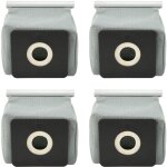 Tonysa sac  poussire en tissu non tiss, 4 pices, dchets lavables pour aspirateur domestique avec ...