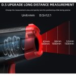 Thermomtre infrarouge habotest ht641a + - 581112? pistolet de temprature thermique numrique portable ...