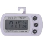 Tonysa thermomtre pour rfrigrateur avec fonction mmoire, botier en abs blanc, c f, petit thermomtre ...
